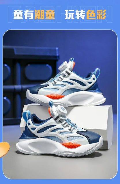 Casual Kid's Sneakers Thick Sole Running Sports Shoes for Children Fashion Student Shoe Boys Girls Tennis Trainers Size 28-39