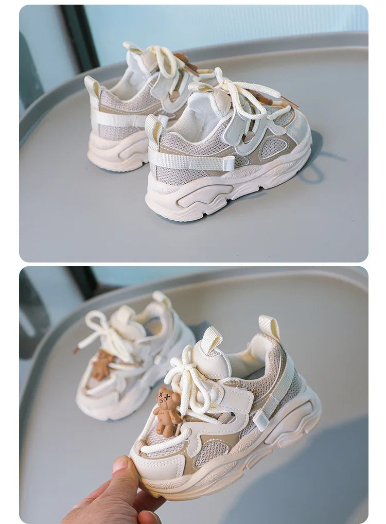 Child Sneaker Autumn New Girl's Sneakers Hollowed Out Single Mesh Boys' Casual Shoe Comfort Casual Shoes for Child Zapatos Niña