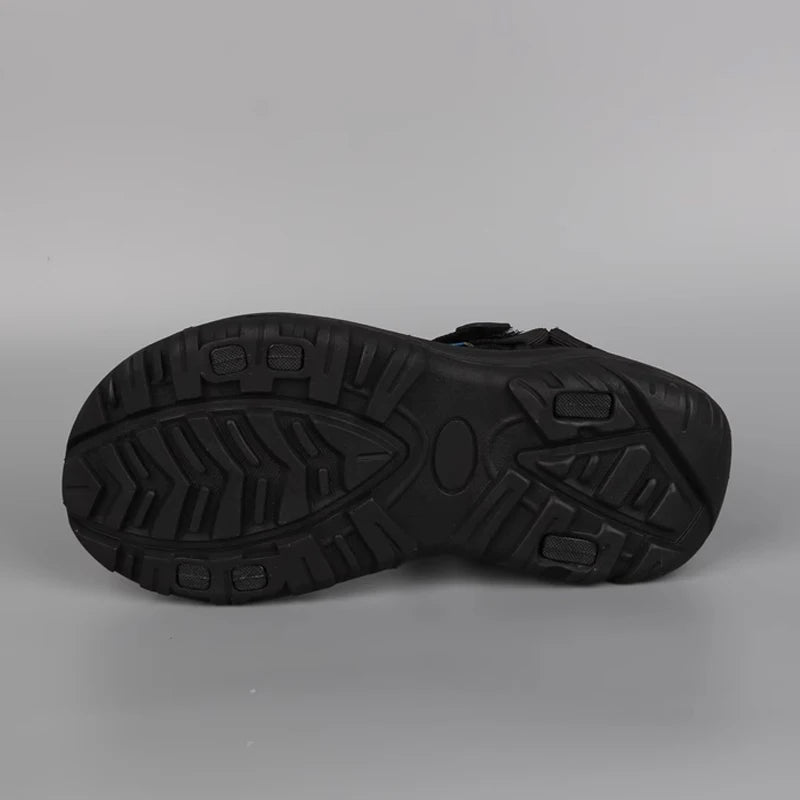 Women's Summer Sports Sandals Breathable Open-Toe Beach Walking Shoes Lightweight Comfortable Flat Sandals for Outdoor Travel
