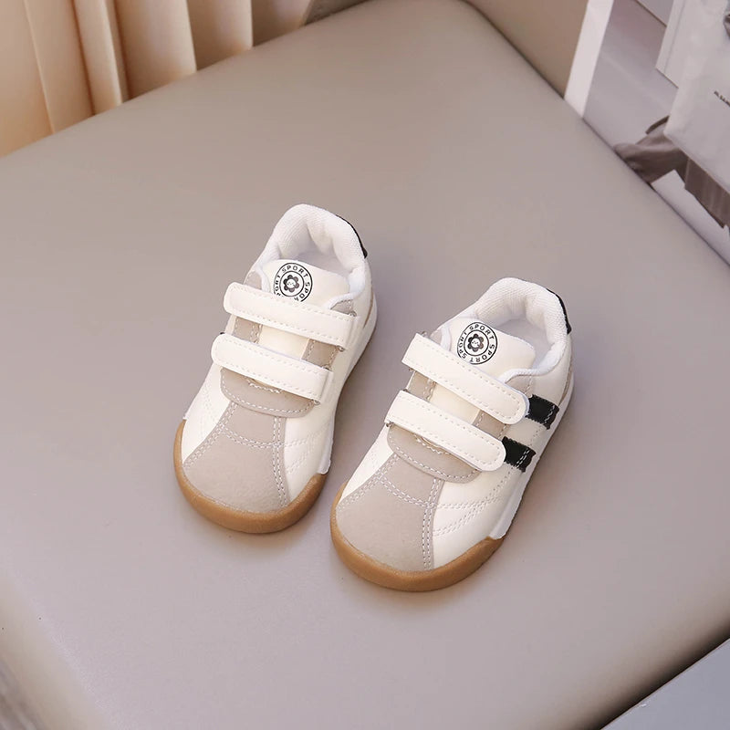 Boys Baby Shoes Four Seasons Models Soft Boys Girls Argyle Shoes 0-6 Years Old Green Children's Single Shoes Small Kids Sneakers