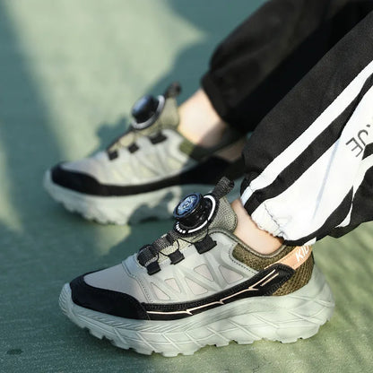 Fashion Knob Sports Shoes For Boys Comfortable Platform Children Casual Shoes Kids Designer Sneakers Breathable Child Sneakers