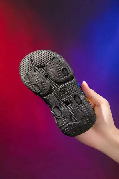 Upgraded Boys Sandals Soft Sole Anti Slip Sandal Cartoon Outwear Small and Medium Sized Children Beach Sandals
