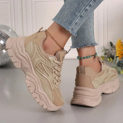 Women Sneakers New Fashion Chunky Sneakers Women Outdoor Tennis Platform Sports Shoes for Women Lightweight Designer Shoes