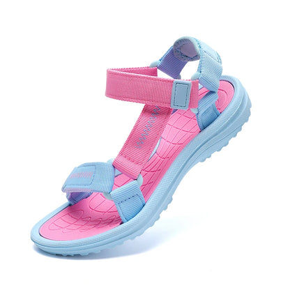 Summer Kids' Sandals Unisex Soft Bottom Casual Beach Shoes for School Students Boys & Girls Walking Sandials