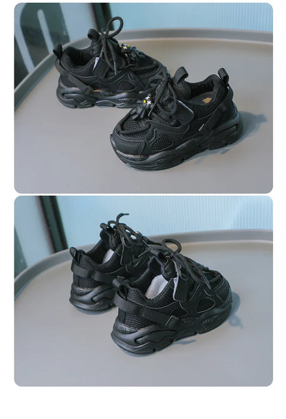 Child Sneaker Autumn New Girl's Sneakers Hollowed Out Single Mesh Boys' Casual Shoe Comfort Casual Shoes for Child Zapatos Niña