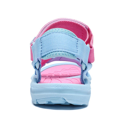 Summer Kids' Sandals Unisex Soft Bottom Casual Beach Shoes for School Students Boys & Girls Walking Sandials