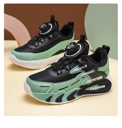 Luxury Boys Sneakers Spring 2026 Autumn Children Shoes Fashion Breathable Non-slip Kids Casual School Tennis Boy Sports Shoes