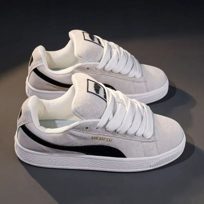 New Women's Sneakers Fashion Versatile Breathable Casual Vulcanized Shoes Spring/Autumn Anti Slip Thick Soled Board Shoes