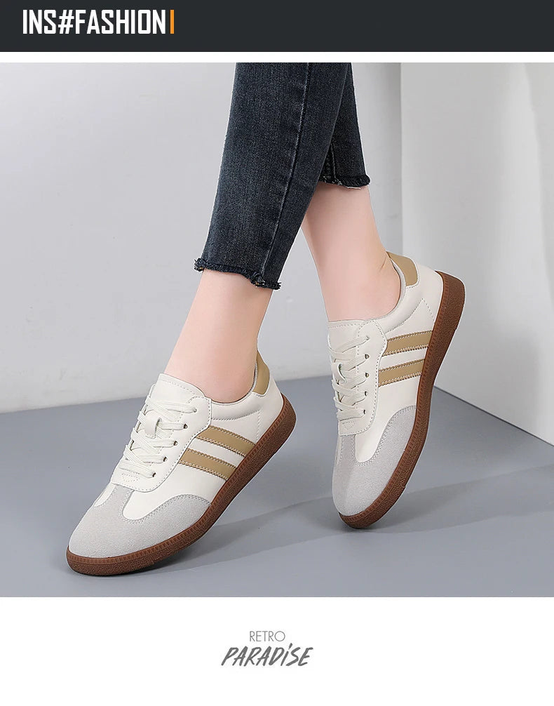 Woman Sneakers Fashion Spring Trend Casual Flats Female Comfort White Women's Moccasins Platform Shoes for Women Loafers