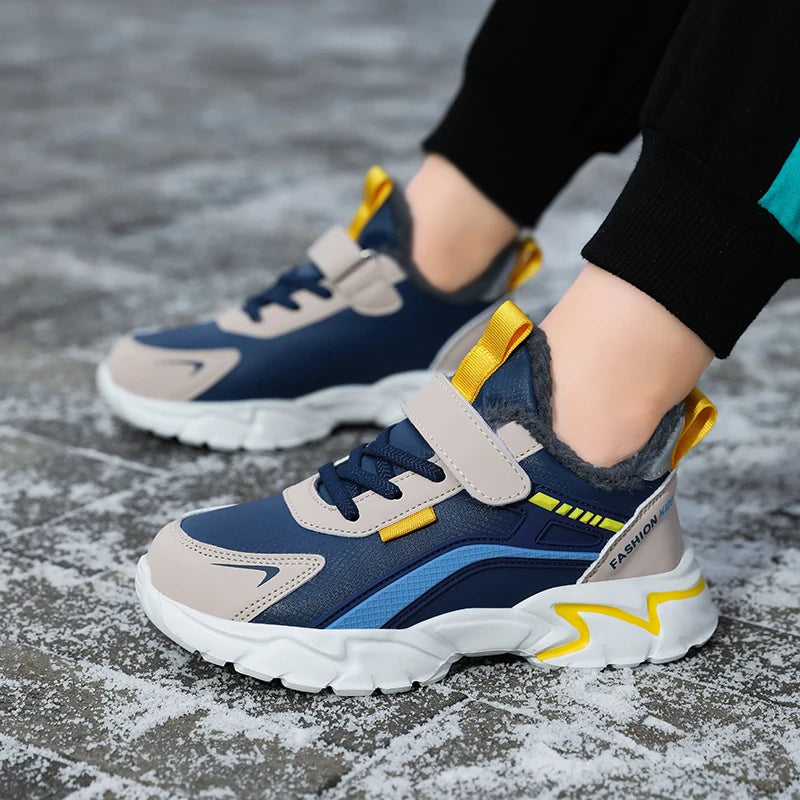 Fashion Non-Slip Casual Flat Running Shoes Breathable Lightweight Outdoor Tennis Shoes for Kids