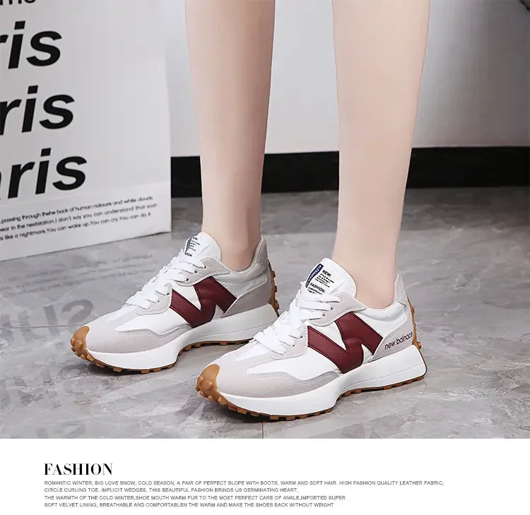 New Women's Causal Sneakers Summer Shoes Woman Fashion Breathable Lace Up Sports Shoes for Women Platform Walking Designer Shoes