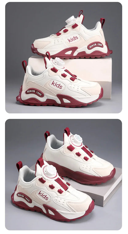 Brand Children's High-quality Casual Sports Shoes Girls Non-slip Running Shoes Comfortable School Kids Breathable Sneakers