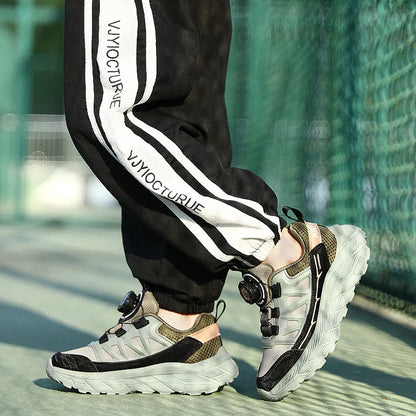 Fashion Knob Sports Shoes For Boys Comfortable Platform Children Casual Shoes Kids Designer Sneakers Breathable Child Sneakers