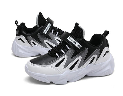 Children Sneakers Casual Shoes for Boys Leather Comfortable High Quality Running Sports Kids Girls Flat Shoes Fashion