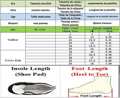 Kids Sport Sneakers for Boys Girls Spring Autumn Student Shoes Non-slip Mesh Breathable Children