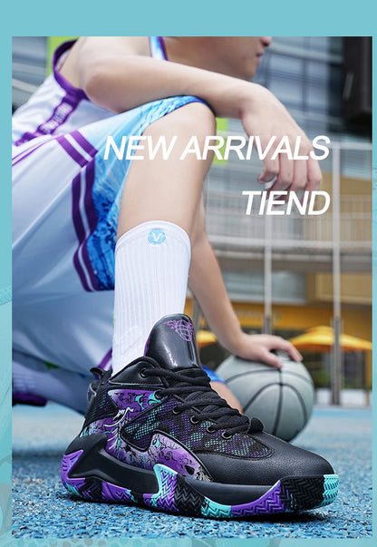 Men Basketball Shoes Unisex Breathable Athletic Light Sports Shoes Trainer Women Outdoor Unisex High Quality Sneakers