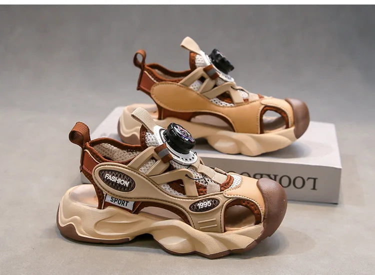 Children Casual Shoes Mesh Breathable Outdoor Beach Shoes Non Slip Comfort Fashion Kids Shoes