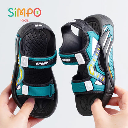 Summer Kids' Sandals Unisex Soft Bottom Casual Beach Shoes for Primary School Students Boys & Girls