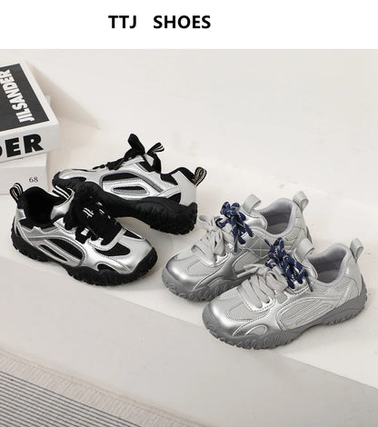Boys Girls Skate Sneakers  New Autumn Toddler Walking Shoes Soft Sole Non-slip Versatile School Outdoor Mountain Trainers