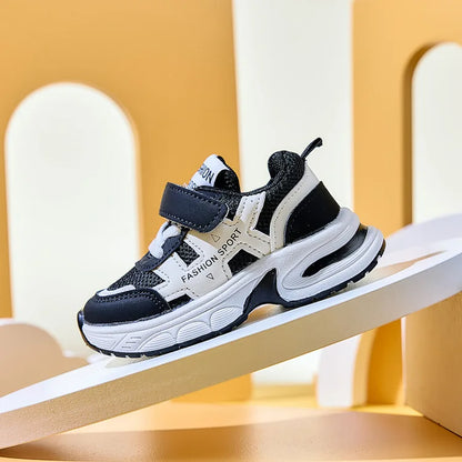 Autumn New Children Shoes Mesh Breathable Kids Sneakers Outdoor Sport Shoes Comfortable Soft Sole Fashion Girls Boys Shoes