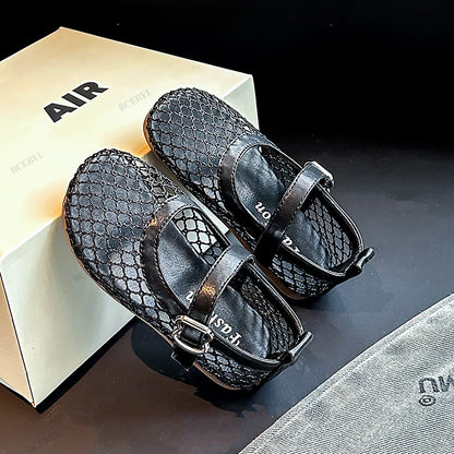 Baby Girls Summer Fashion Kids Soft Cute Grid Daily School Students Sandals Elegant Bow Casual Lightweight Flats Zapatos Mujer