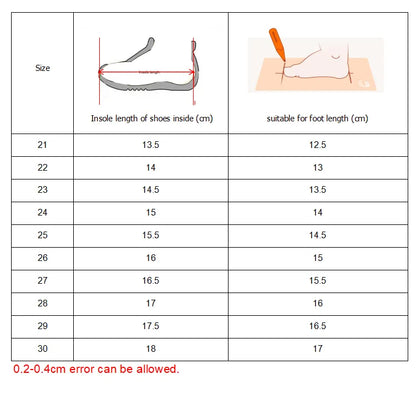Baby Boys Shoes Kids Casual Sneakers Running Sports Shoes Spring Autumn Toddlers Boys Girls Shoes Fashion Soft for School