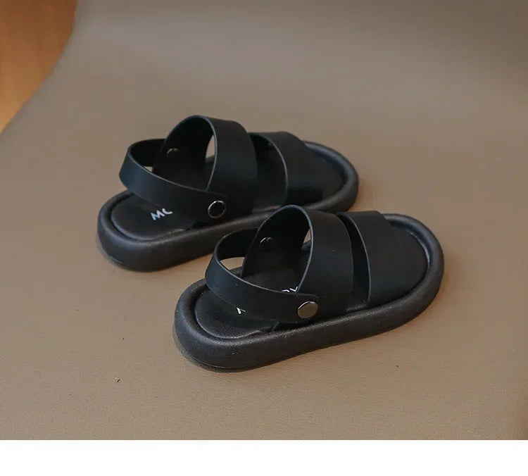 Children's Sandals  Summer New Style Beach Shoes Soft Bottom Boys' Shoes Trendy Casual Wear Ideal for Outdoor Activities