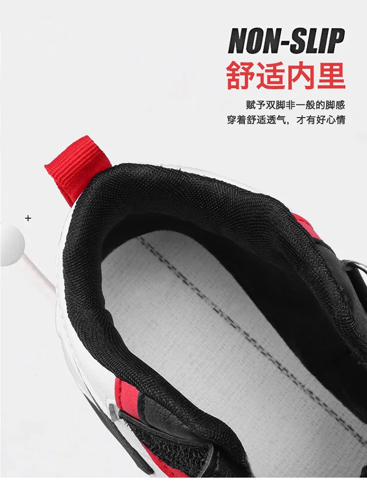 Kids Basketball Shoes Boys Student Sports Shoes School Daily Outdoor Running Sneakers High Top Children Basketball Sneakers