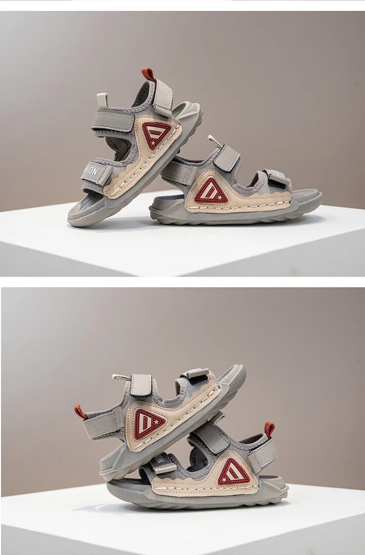 Summer New Fashion Trend Outdoor Beach Soft Sole Breathable Kids' Shoes Comfortable Cool Sneakers