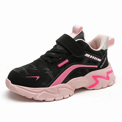 Fashion Non-Slip Casual Flat Running Shoes Breathable Lightweight Outdoor Tennis Shoes for Kids