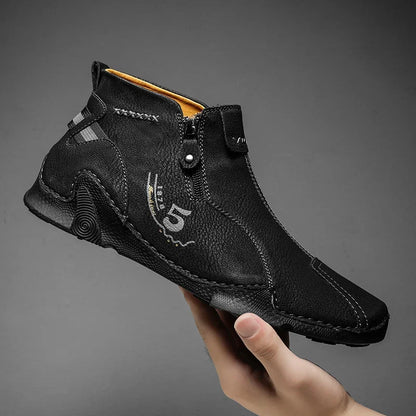 Sneakers Men Casual Shoes Outdoor Anti Slip Man Ankle Boots High Quality Sneakers Man Flat Bottomed Short Boots Shoes for Men
