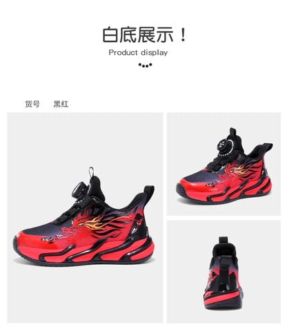 Imported Original Kids Rotary Buckle Sneakers