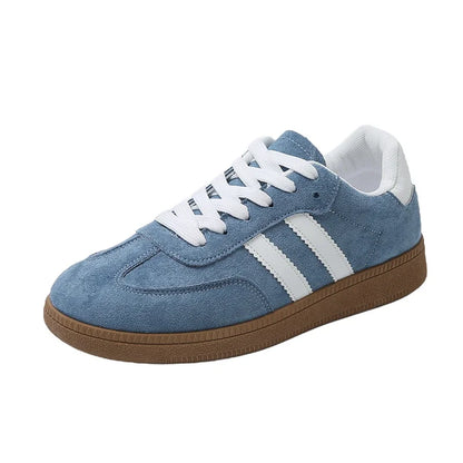 Women Tennis Sneakers Flats Ladies Fashion Mixed Colors Lace-up Vulcanized Shoes Spring Autumn Woman Outdoor Trainers Footwear