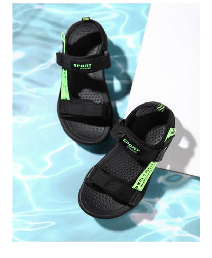 Summer Kids Sandals Breathable Boys Sandals Soft Comfortable Children's Shoes Outdoor Beach Girls Lightweight Slippers