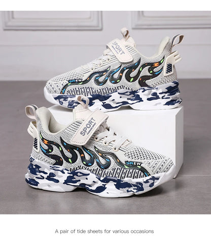 Boys Running Shoes Children Sneakers Mesh Kids Casual Sneakers for Boys