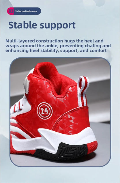 Kids Basketball Sneakers for Active Play
