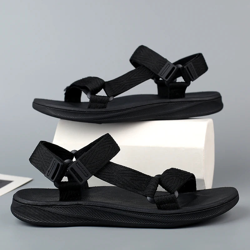 Men's Sandals Summer New Trendy Sports Shoes Non-Slip Wear-Resistant Soft-Soled Cool Beach Shoes for Men