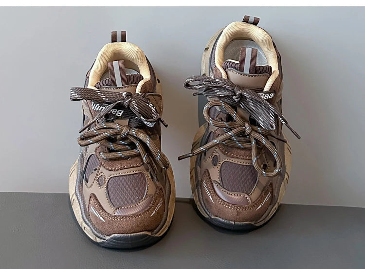 Unisex Kids Active Shoes New Autumn Winter Toddler Platform Sneakers Soft Sole All-day Comfort School Outdoor Sport Shoes
