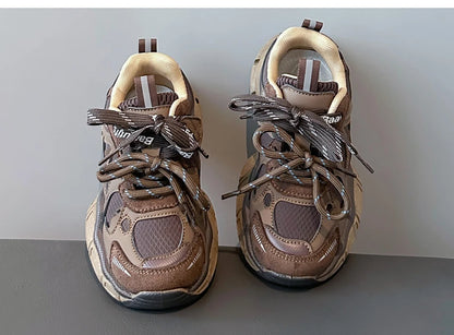 Unisex Kids Active Shoes New Autumn Winter Toddler Platform Sneakers Soft Sole All-day Comfort School Outdoor Sport Shoes