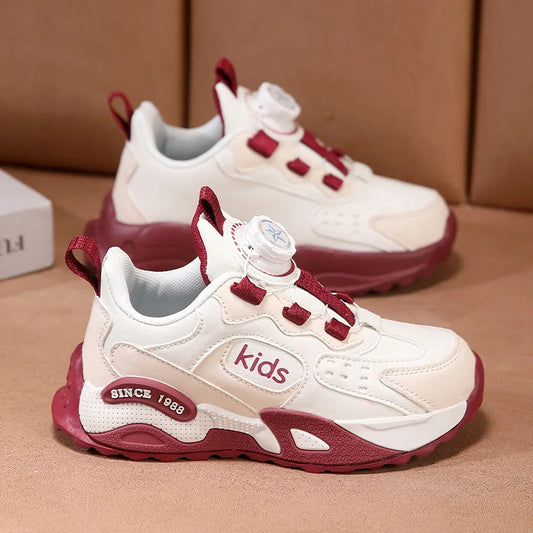 Brand Children's High-quality Casual Sports Shoes Girls Non-slip Running Shoes Comfortable School Kids Breathable Sneakers