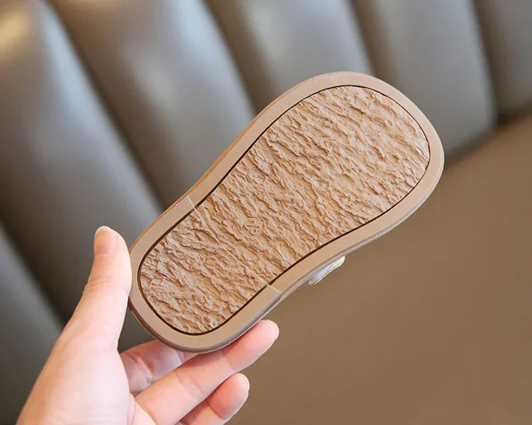 Boys Formal Leather Shoes for Children Kindergarten School Fashion Flats Kids Slip-on Loafers Classic Spring Autumn Korean Style