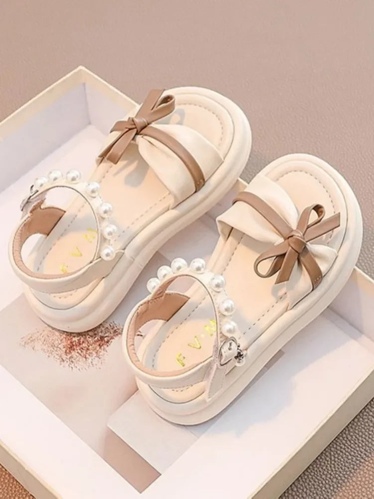 Girls' Shoes Children's Princess Sandals New Summer Summer Baby Soft Soled Ocean Beach Big Children's Sandals