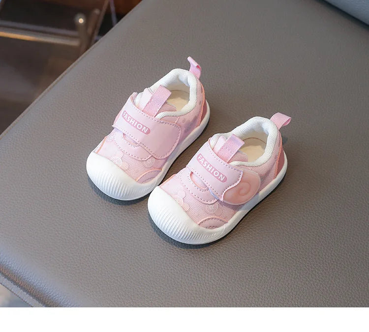 Kids Sneakers Baby Boys Girls Non Slip Spring Autumn 2025 Fashion Children Toddler Walking Shoes Design Cute Sweet Casual Shoes