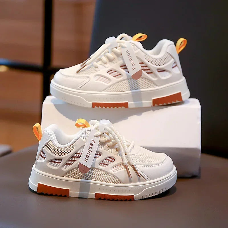 Boys Sneakers Girls Breathable Sport Shoes for Kids Children Autumn Non-slip Casual Student Shoes Outdoor Footwears Basket Shoes