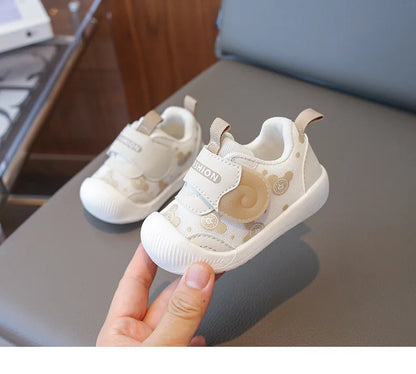 Kids Sneakers Baby Boys Girls Non Slip Spring Autumn 2025 Fashion Children Toddler Walking Shoes Design Cute Sweet Casual Shoes