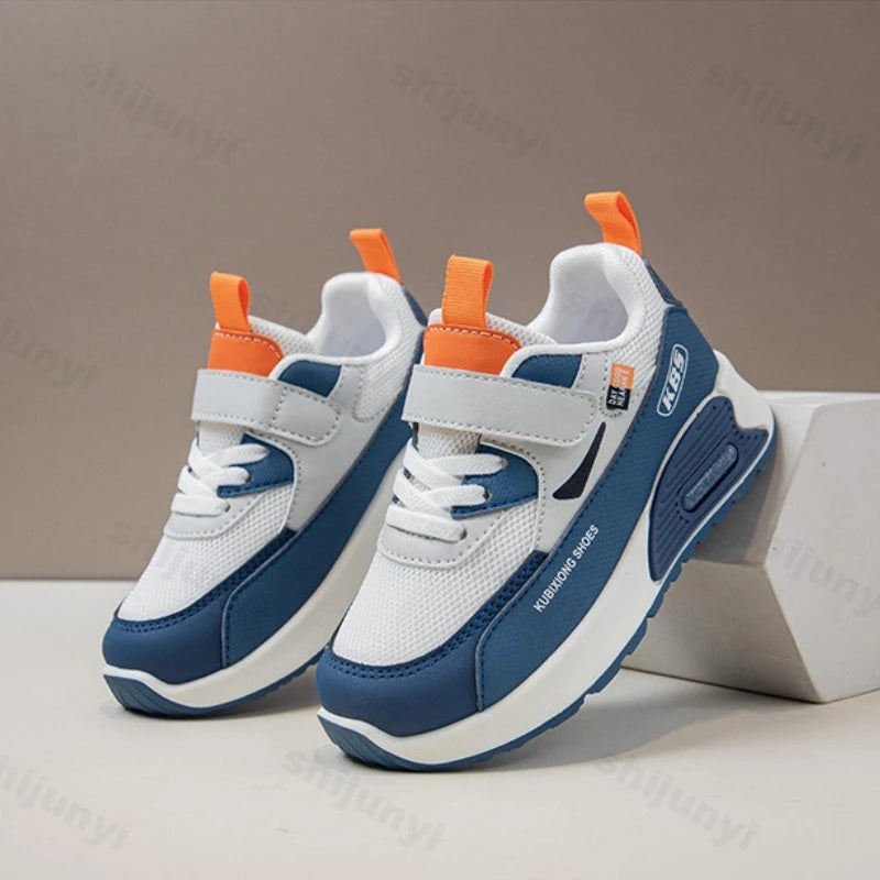Children's Platform Sneakers Spring Autumn New Girls' Mesh Breathable Flats Lightweight Comfortable Non Slip Boys' Running Shoes