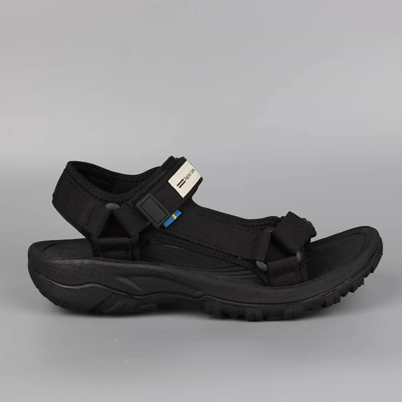 Women's Summer Sports Sandals Breathable Open-Toe Beach Walking Shoes Lightweight Comfortable Flat Sandals for Outdoor Travel