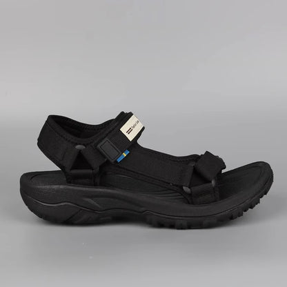 Women's Summer Sports Sandals Breathable Open-Toe Beach Walking Shoes Lightweight Comfortable Flat Sandals for Outdoor Travel
