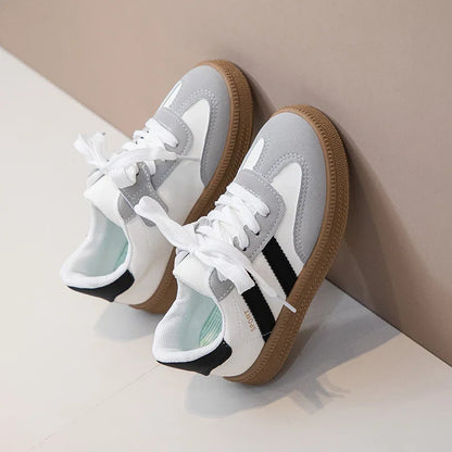 Kids Sneakers for Girls Spring Autumn New Boys Sneakers Fashion Patchwork Versatile Children Causal Tennis Shoes Hook Loop