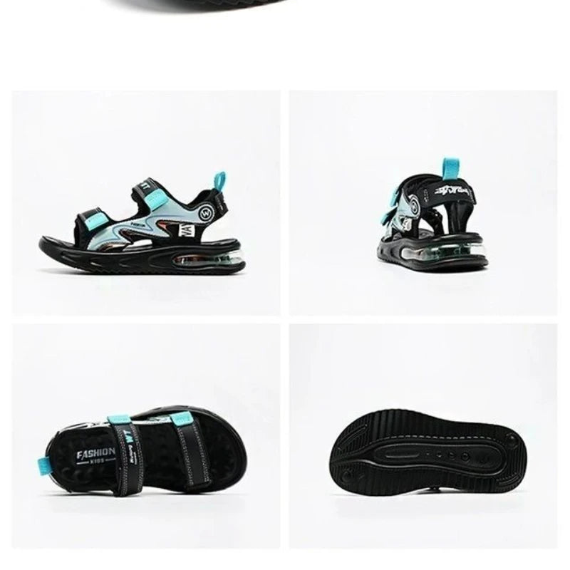 Fashion Kids Sandals Baby Shoes Boy Soft Sole Non-slip Boys Girls Sandals Toddler Children's Shoes Summer Beach 3-14Years